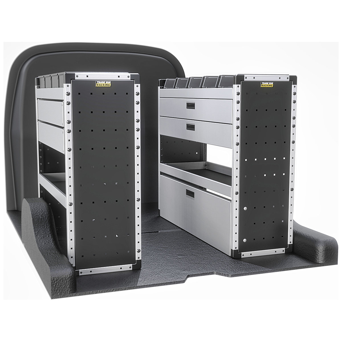 Van Guard Gold Trade Van Racking Packages