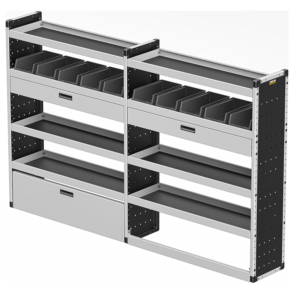Van Guard Gold Trade Van Racking Packages