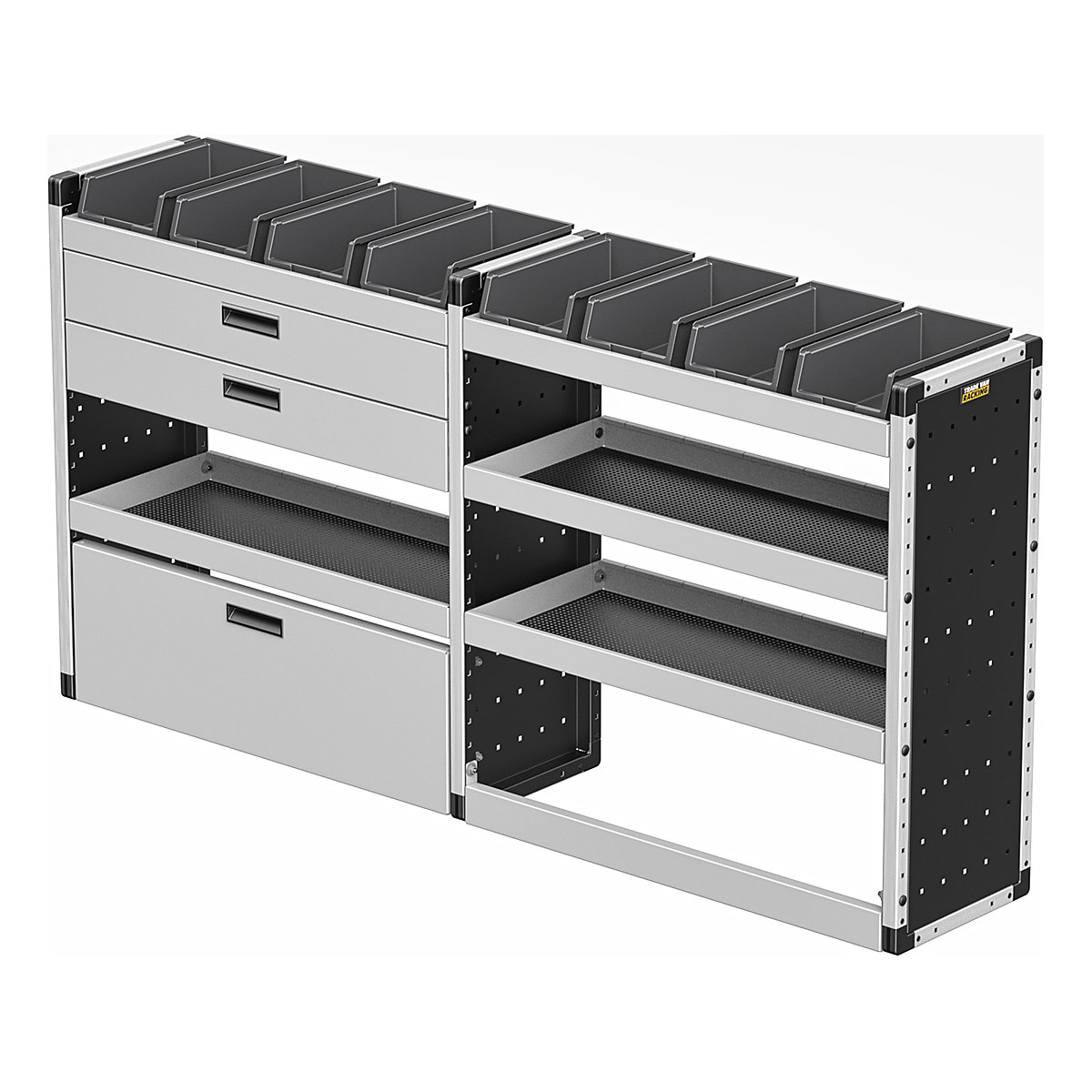 Van Guard Gold Trade Van Racking Packages