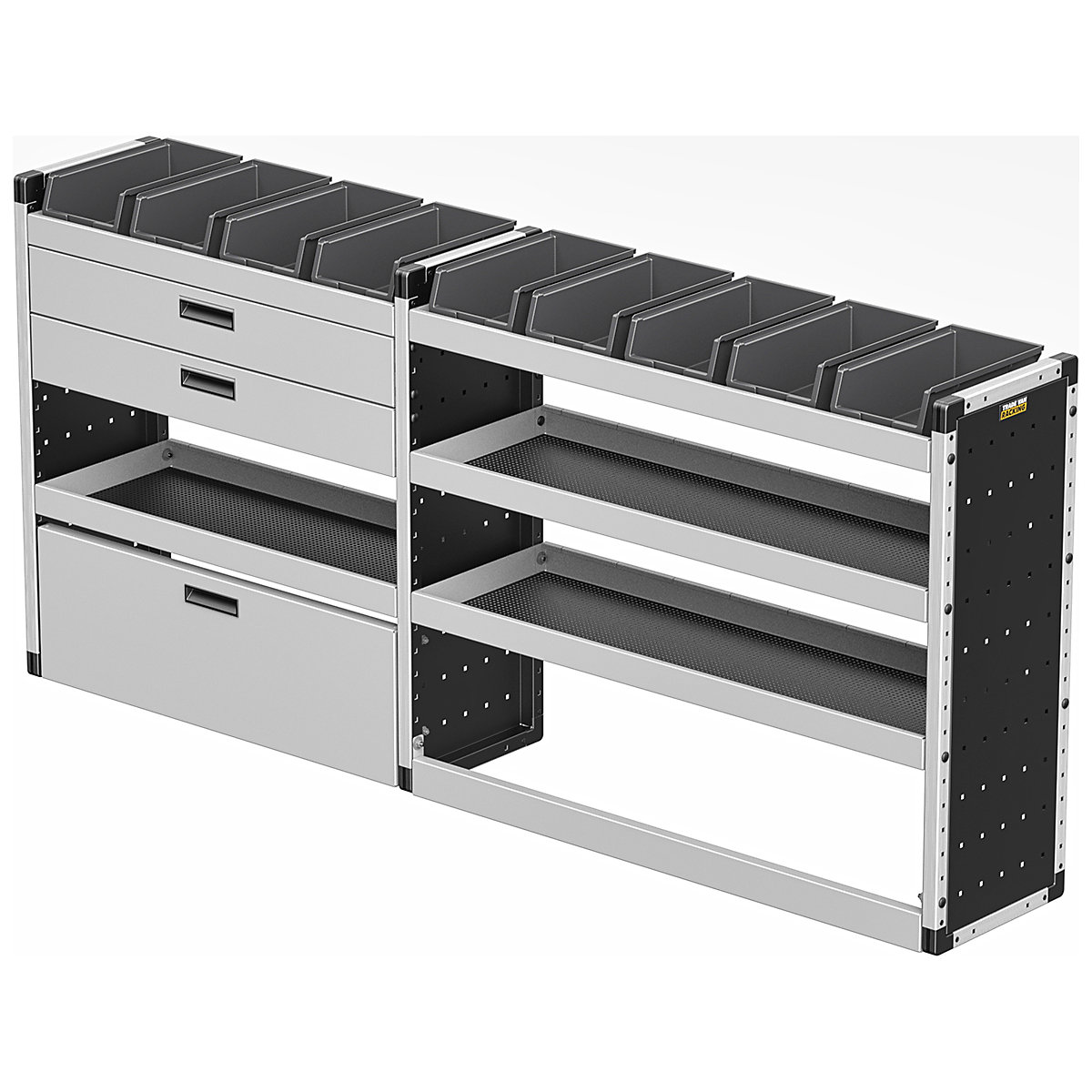 Van Guard Gold Trade Van Racking Packages