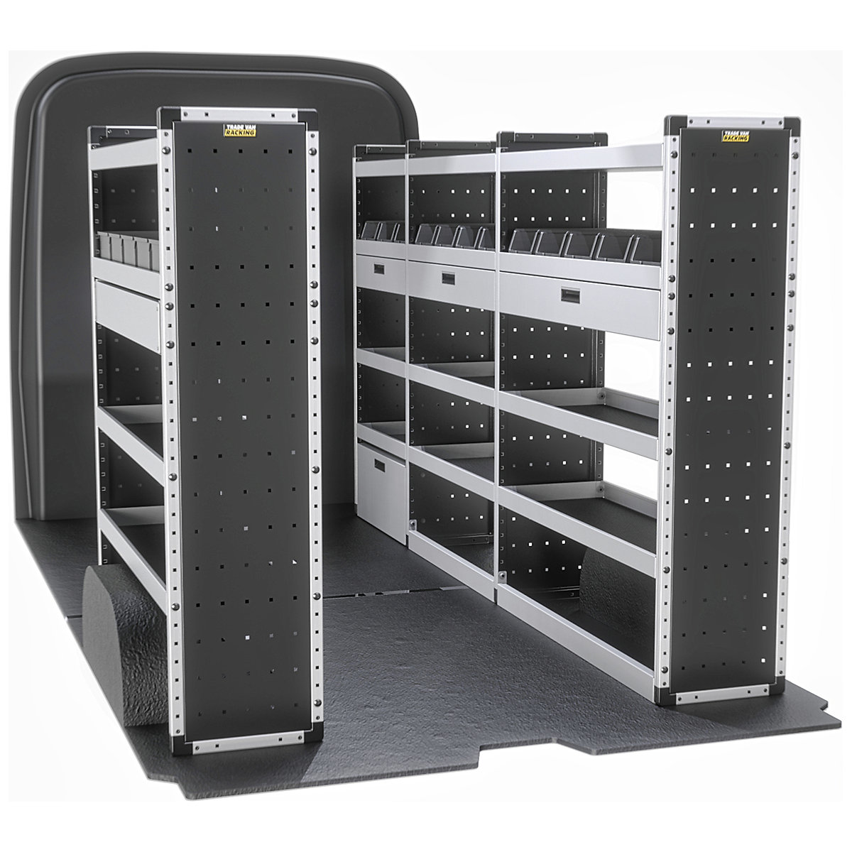 Van Guard Gold Trade Van Racking Packages