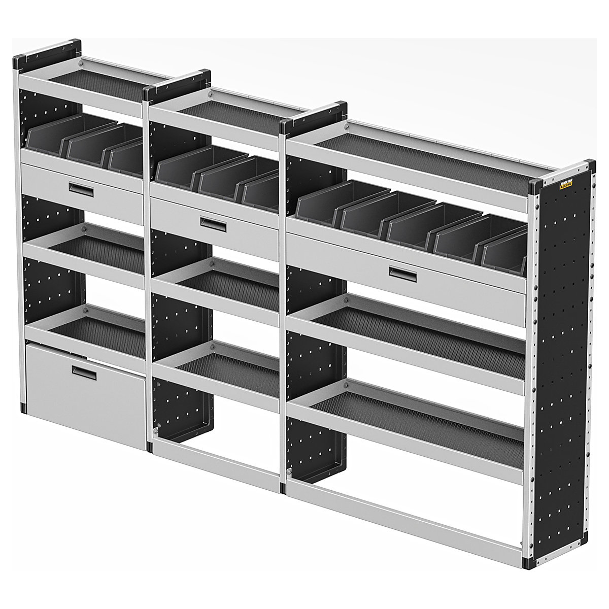 Van Guard Gold Trade Van Racking Packages