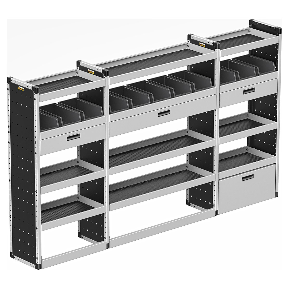 Van Guard Gold Trade Van Racking Packages