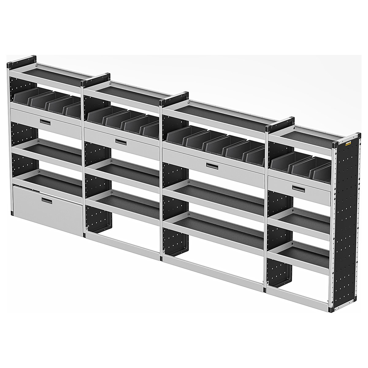 Van Guard Gold Trade Van Racking Packages