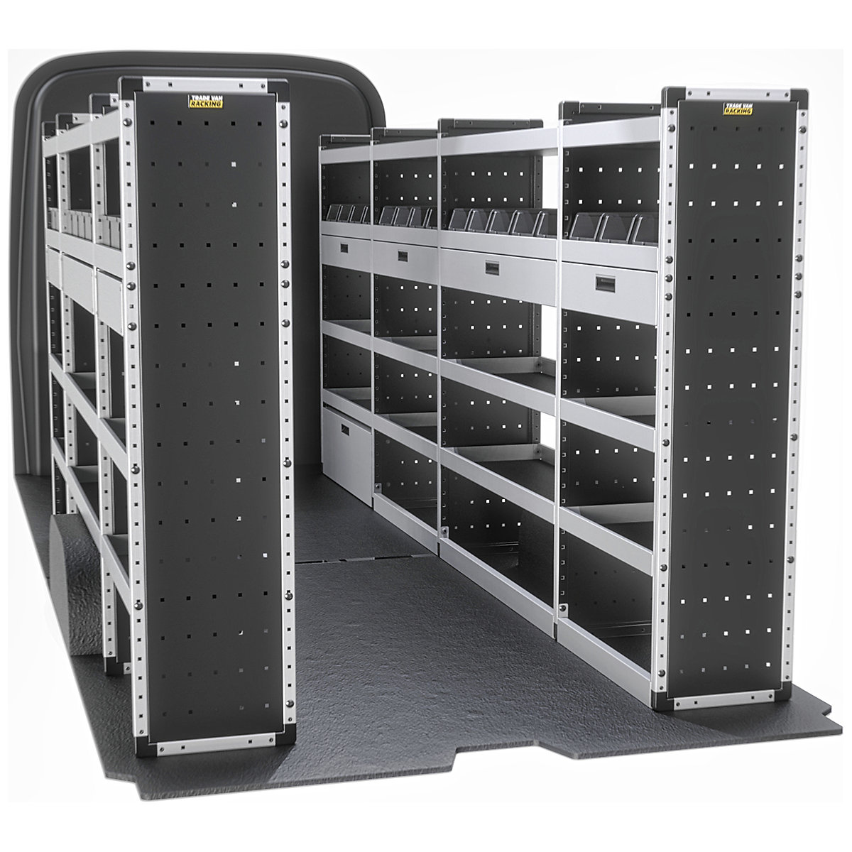 Van Guard Gold Trade Van Racking Packages