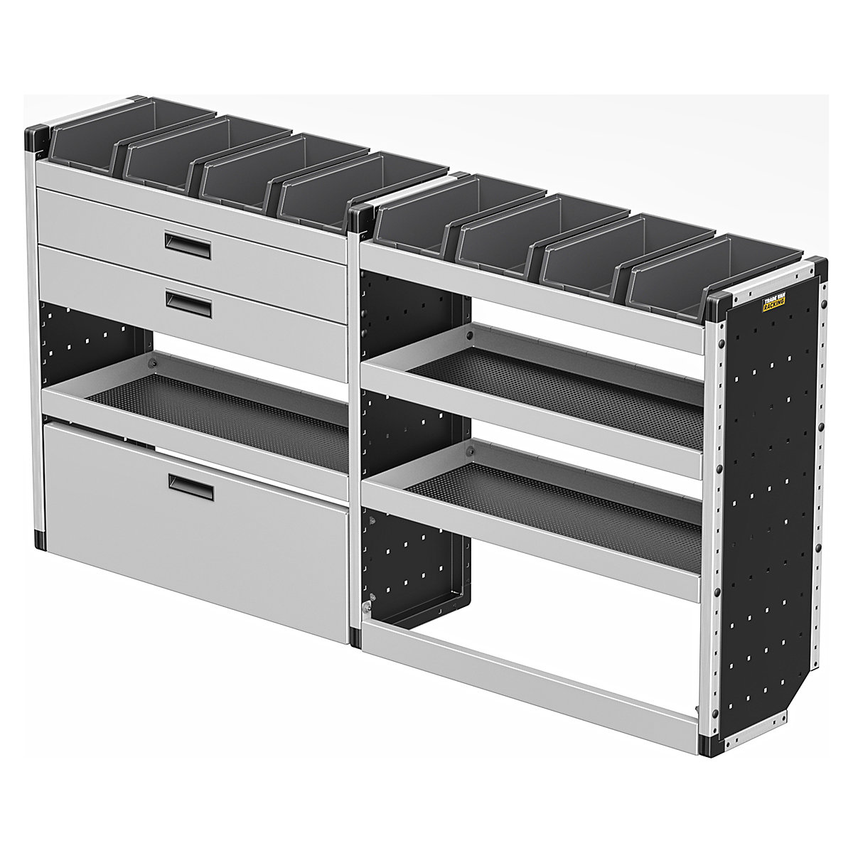 Van Guard Gold Trade Van Racking Packages