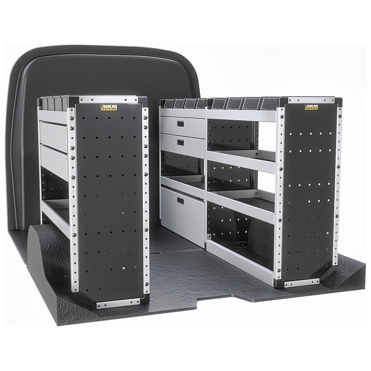 Van Guard Gold Trade Van Racking Packages