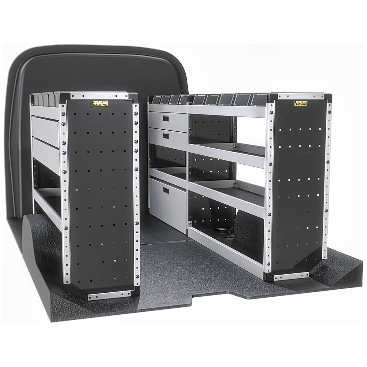 Van Guard Gold Trade Van Racking Packages