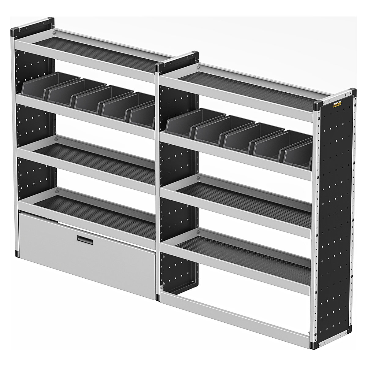 Van Guard Silver Trade Van Racking Packages