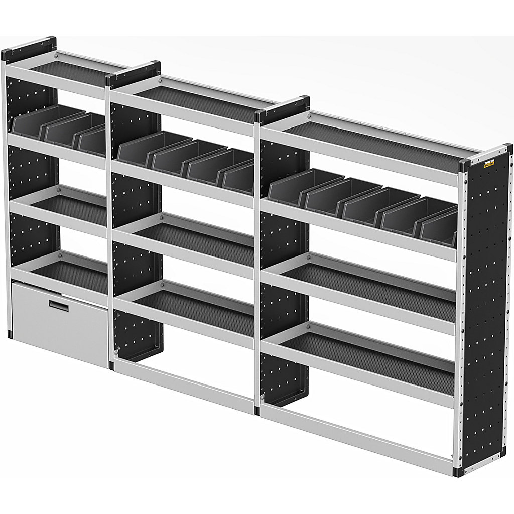 Van Guard Silver Trade Van Racking Packages | BiGDUG