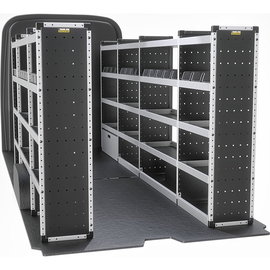 Van Guard Silver Trade Van Racking Packages | BiGDUG