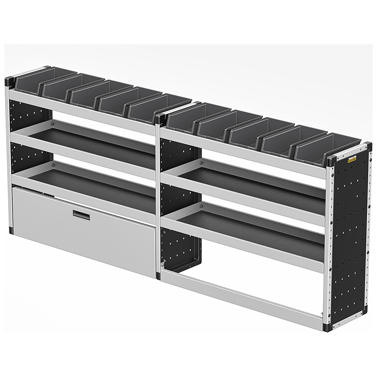 Van Guard Silver Trade Van Racking Packages
