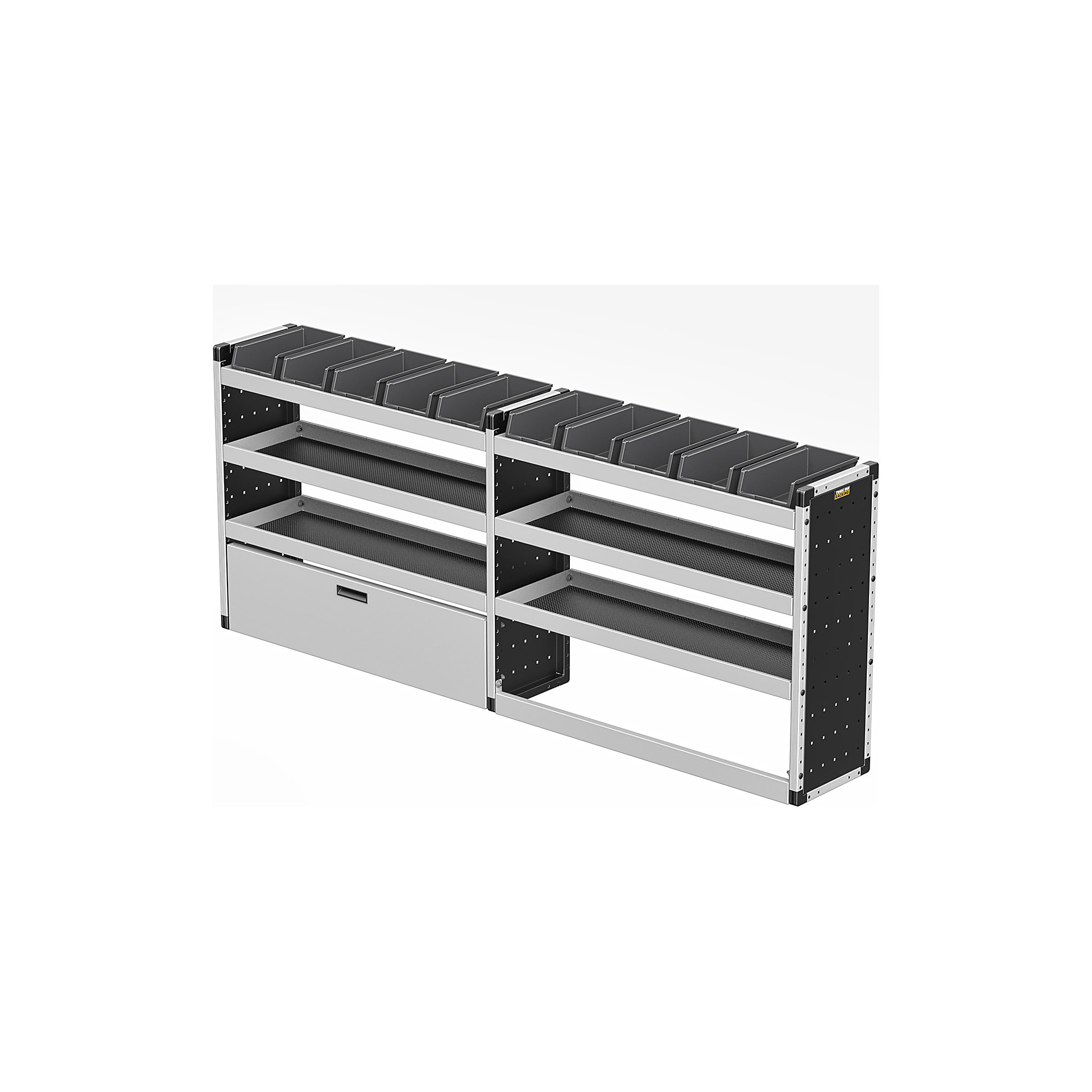 Van Guard Silver Trade Van Racking Packages | BiGDUG