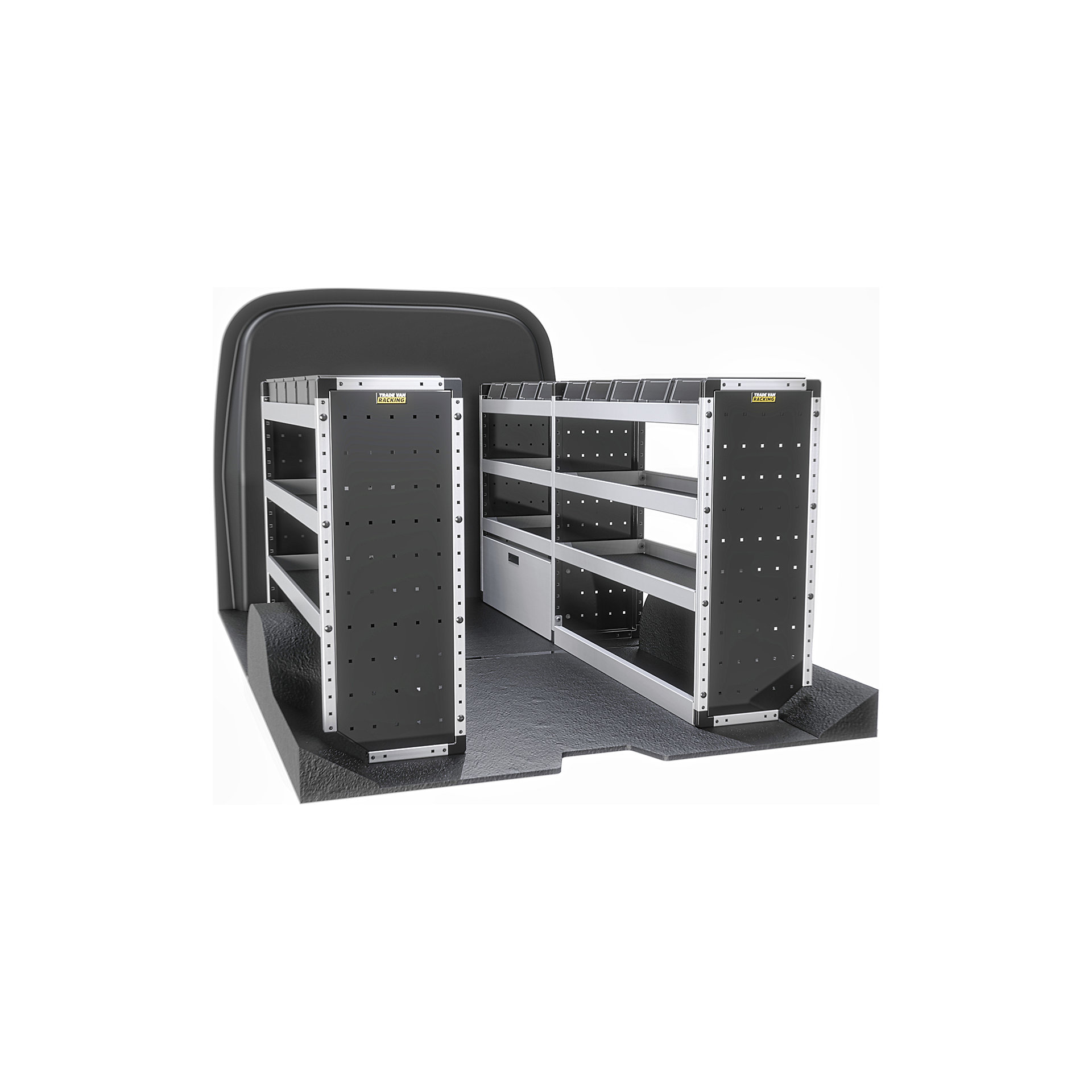 Van Guard Silver Trade Van Racking Packages | BiGDUG