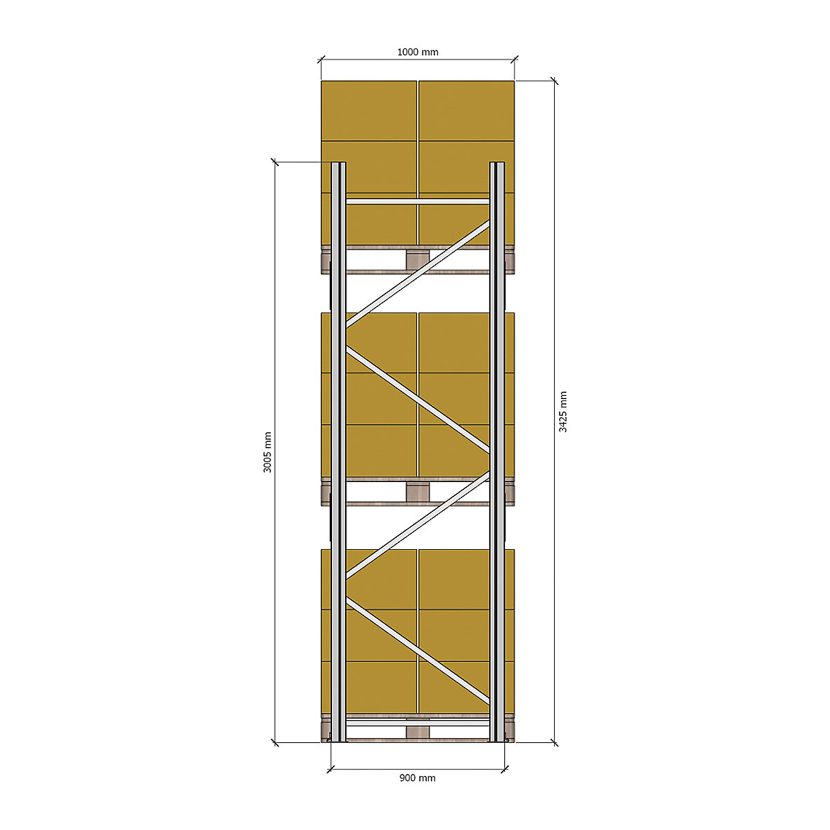 BiGDUG Pallet Racking Kits (Product illustration 5)-4