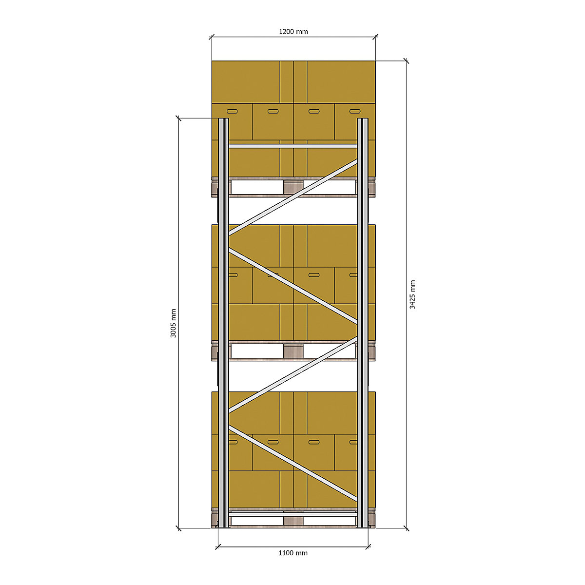 BiGDUG Pallet Racking Kits (Product illustration 8)-7