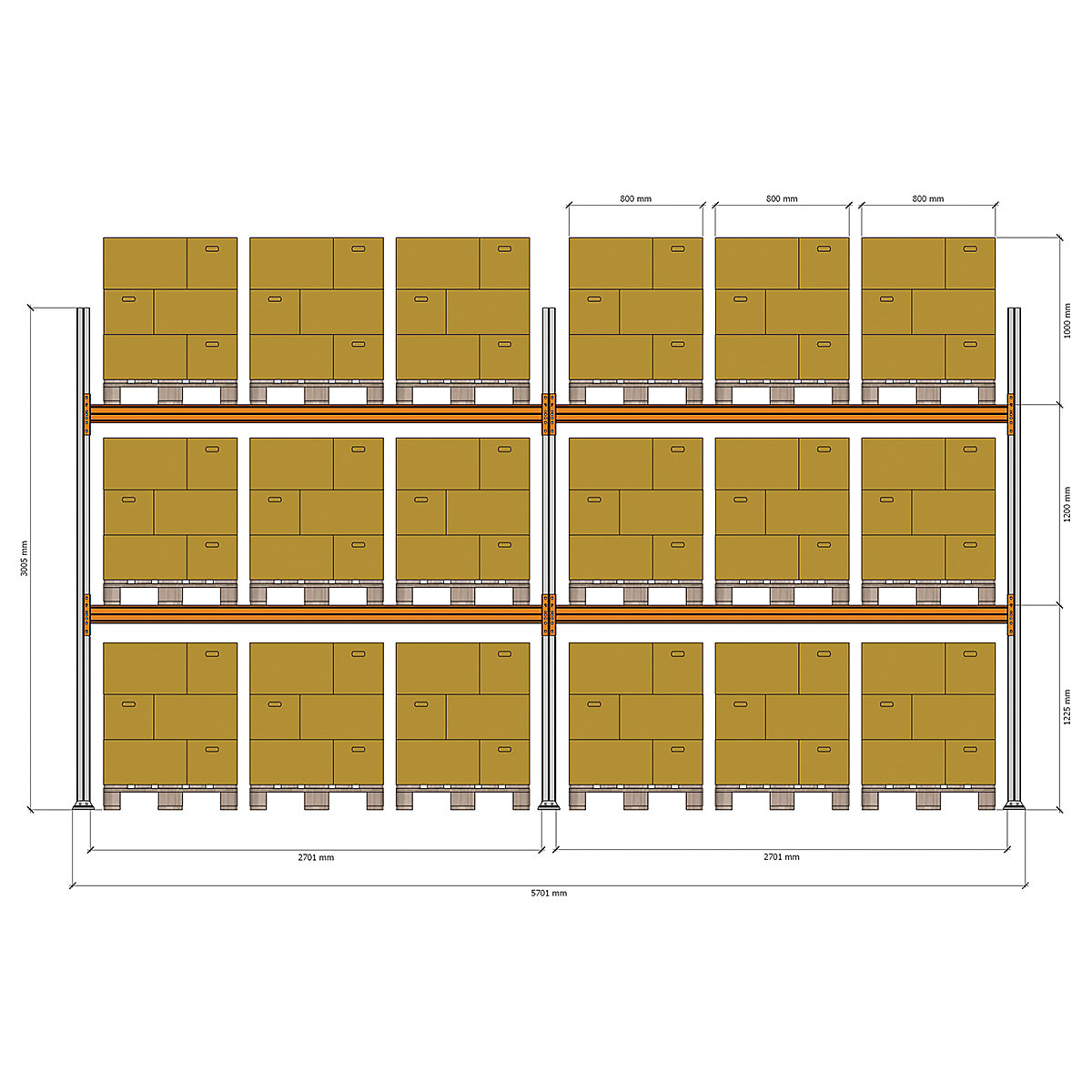 BiGDUG Pallet Racking Kits (Product illustration 9)-8