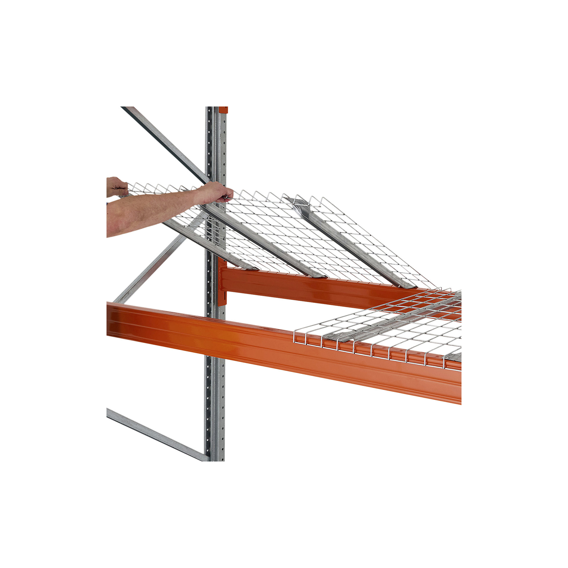 Pallet Racking Galvanised Wire Mesh Decks | BiGDUG