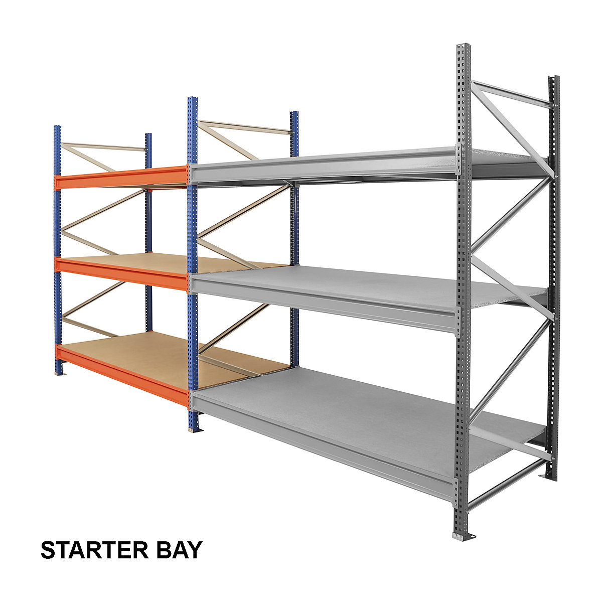 BiGDUG Longspan Shelving Starter Kit (Product illustration 2)-1