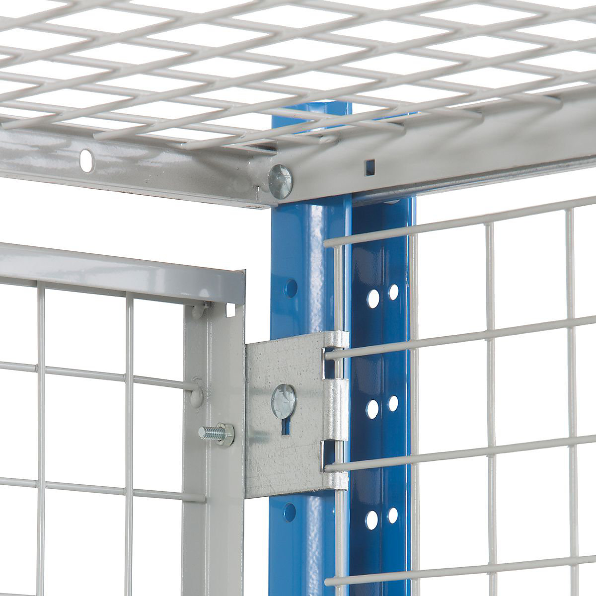 Secure Mesh Longspan Shelving with Chipboard Levels (Product illustration 6)-5