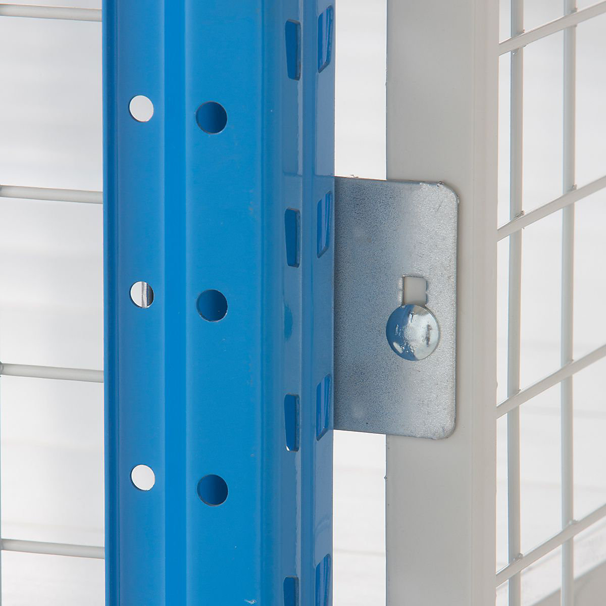 Secure Mesh Longspan Shelving with Chipboard Levels (Product illustration 7)-6