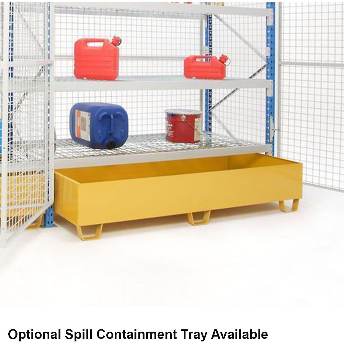 Secure Mesh Longspan Shelving with Mesh Levels (Product illustration 7)-6
