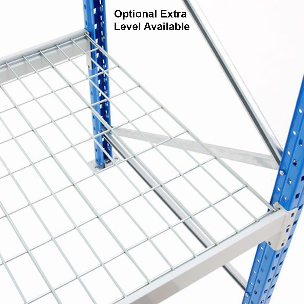 Secure Mesh Longspan Shelving with Mesh Levels (Product illustration 6)-5