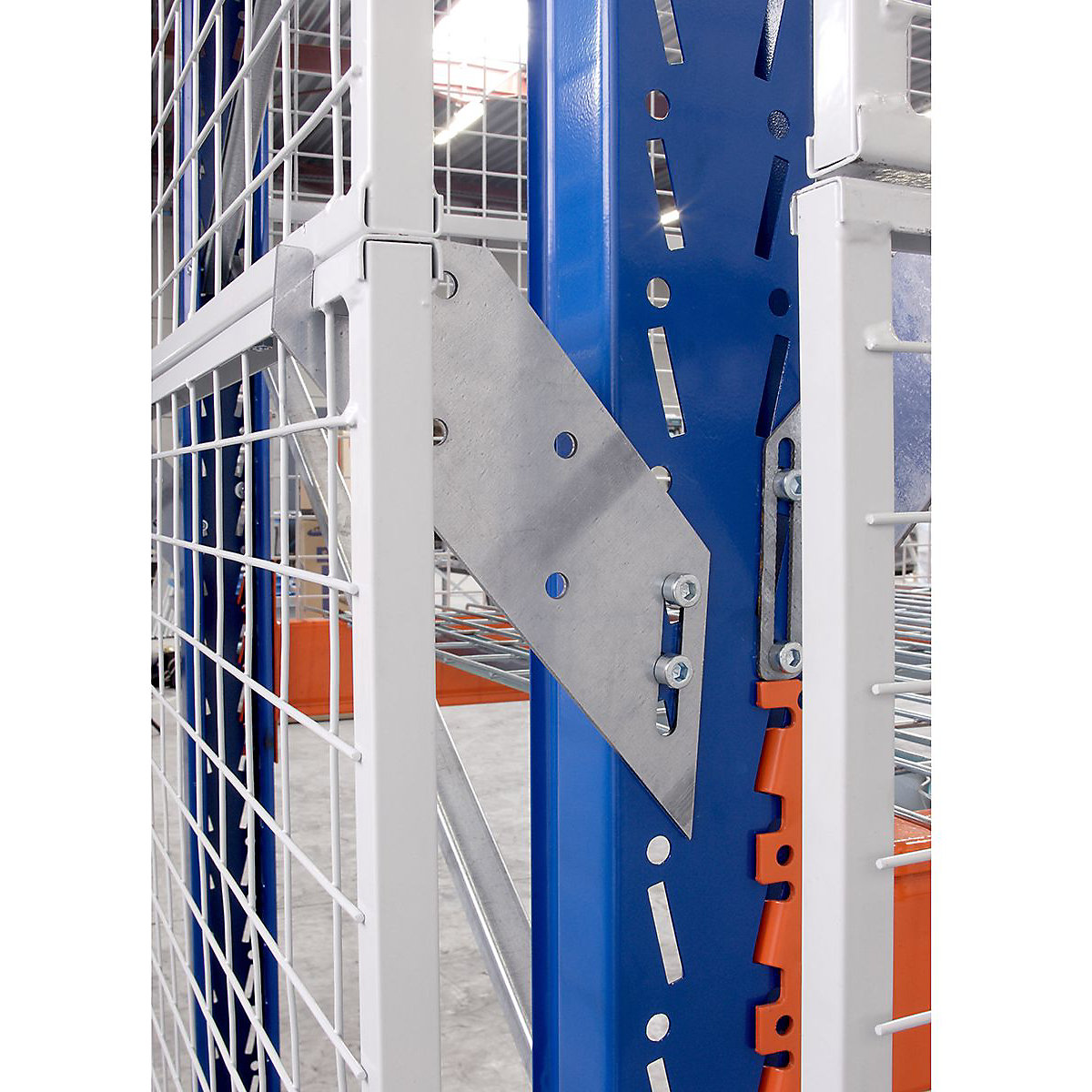 Secure Mesh Longspan Shelving with Mesh Levels (Product illustration 5)-4