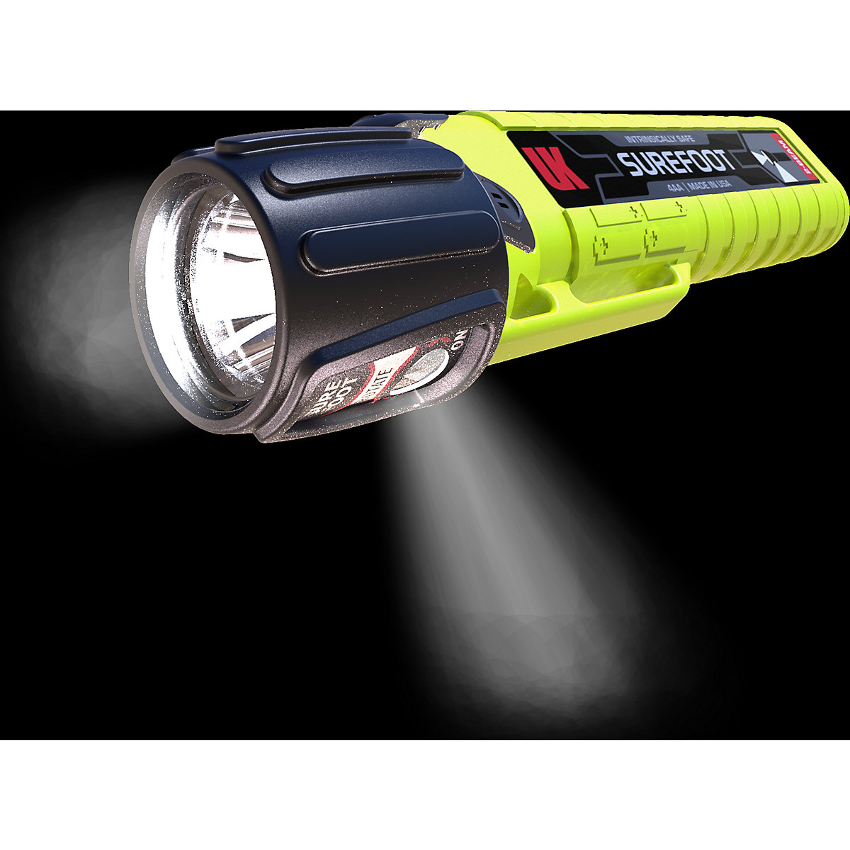 LED-EX svjetiljka za kacigu i džepna svjetiljka 4AA eLED SUREFOOT – UK Underwater Kinetics (Prikaz proizvoda 3)-2