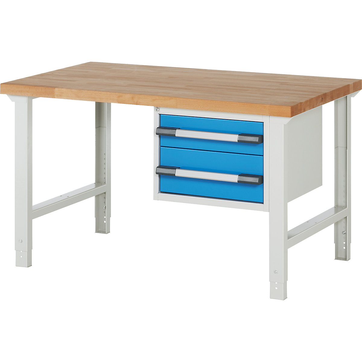 EUROKRAFTpro – Radna klupa, modularni sustav, 2 ladice, ŠxD 1500 x 900 mm