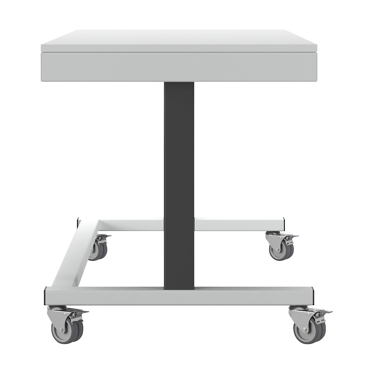Radni stol, s mogućnošću električnog namještanja visine – eurokraft pro (Prikaz proizvoda 4)-3