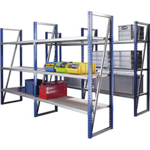 B&uuml;y&uuml;k g&ouml;zl&uuml; ge&ccedil;meli raf sistemi, raf geni&scedil;li&gbreve;i 1500 mm