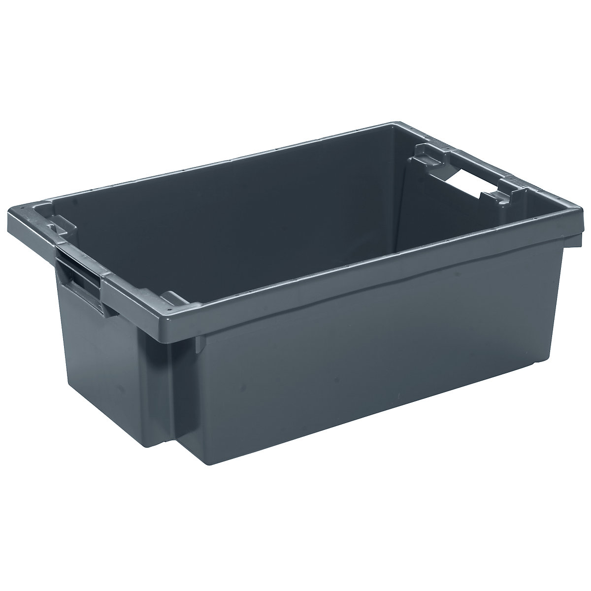Elforgatva egymásra rakható HDPE tároló