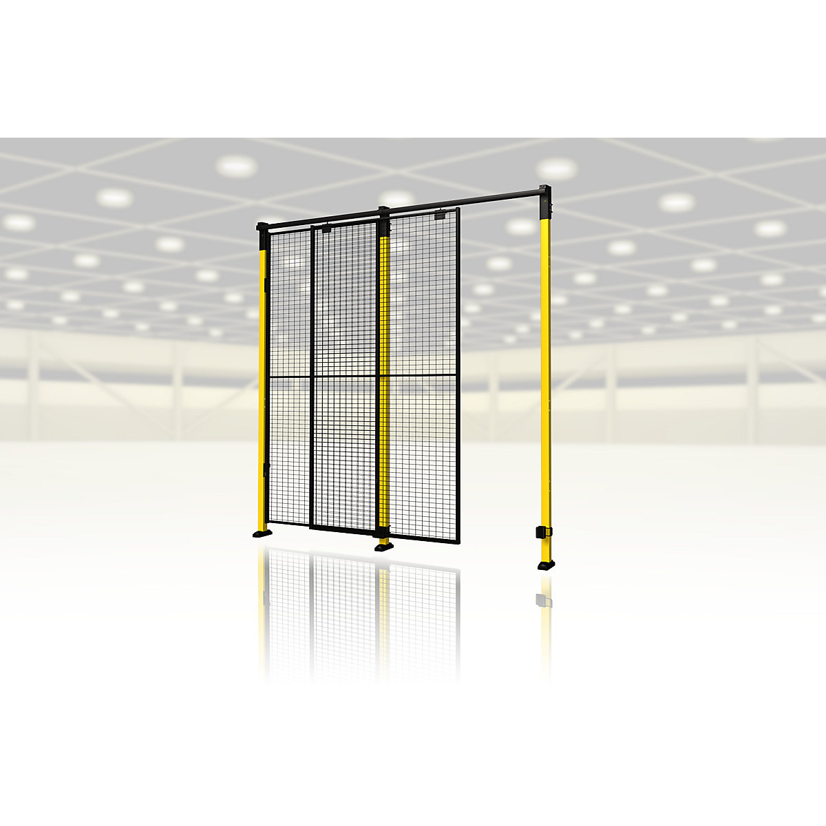 Türanbaupaket X-Guard (ohne Türwandelement, Stützen und Verriegelung) Axelent