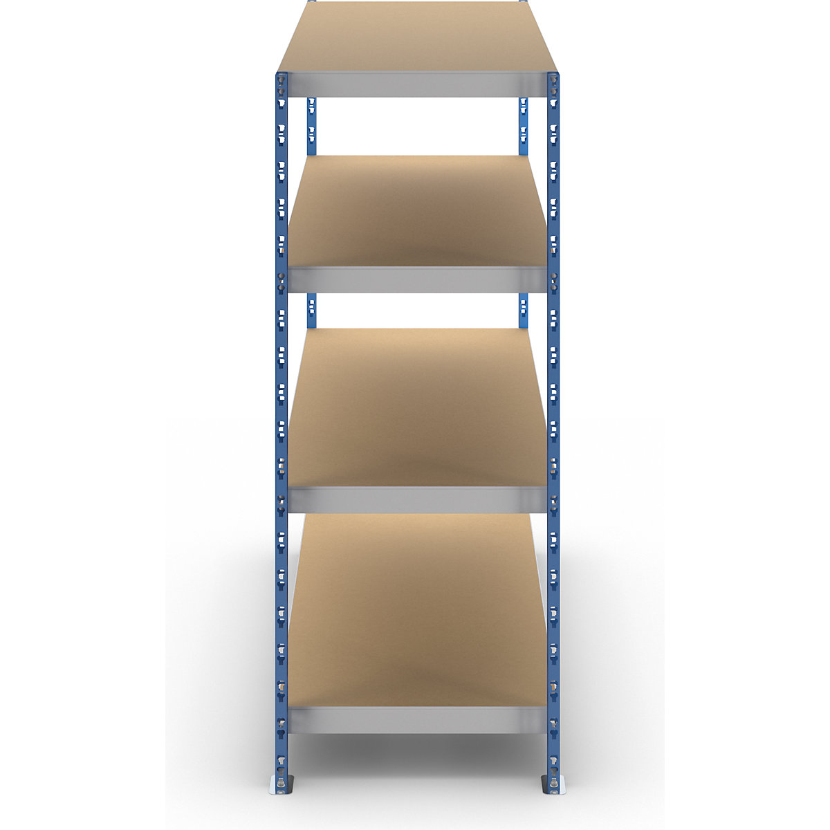 Rayonnage emboîtable extra-large – eurokraft basic (Illustration du produit 5)-4