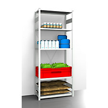 l x p 1025 x 585 mm, rayonnage de base