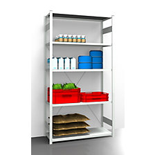 l x p 1275 x 585 mm, rayonnage de base