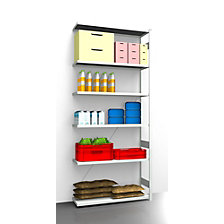 l x p 1225 x 485 mm, rayonnage additionnel