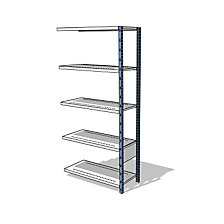rayonnage additionnel, largeur x profondeur tablettes 930 x 400 mm