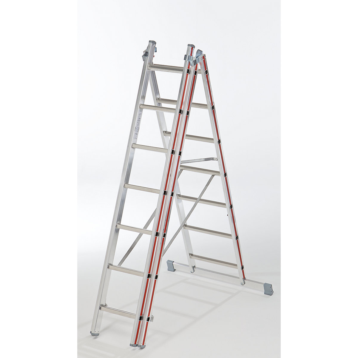 Hliníkový viacúčelový rebrík – HYMER (Zobrazenie produktu 2)-1