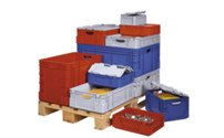 Caixas empilháveis