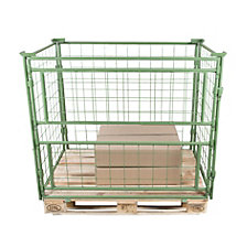 LxC 800 x 1200 mm, 1 parede longitudinal com 2 peças amovível