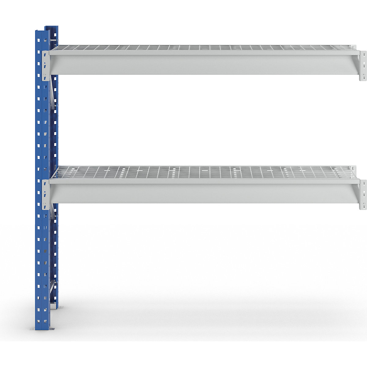 Regál s velkými policemi pro velká zatížení s deskami z drátěné mřížky – Manorga (Obrázek výrobku 7)-6
