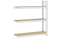Weitspannregal, mit Spanplatte, Höhe 2000 mm