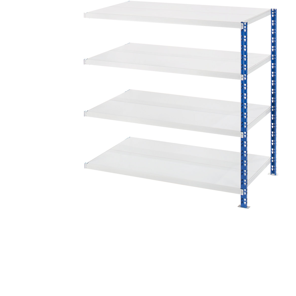 Sestavljiv regal z velikimi policami &ndash; eurokraft basic