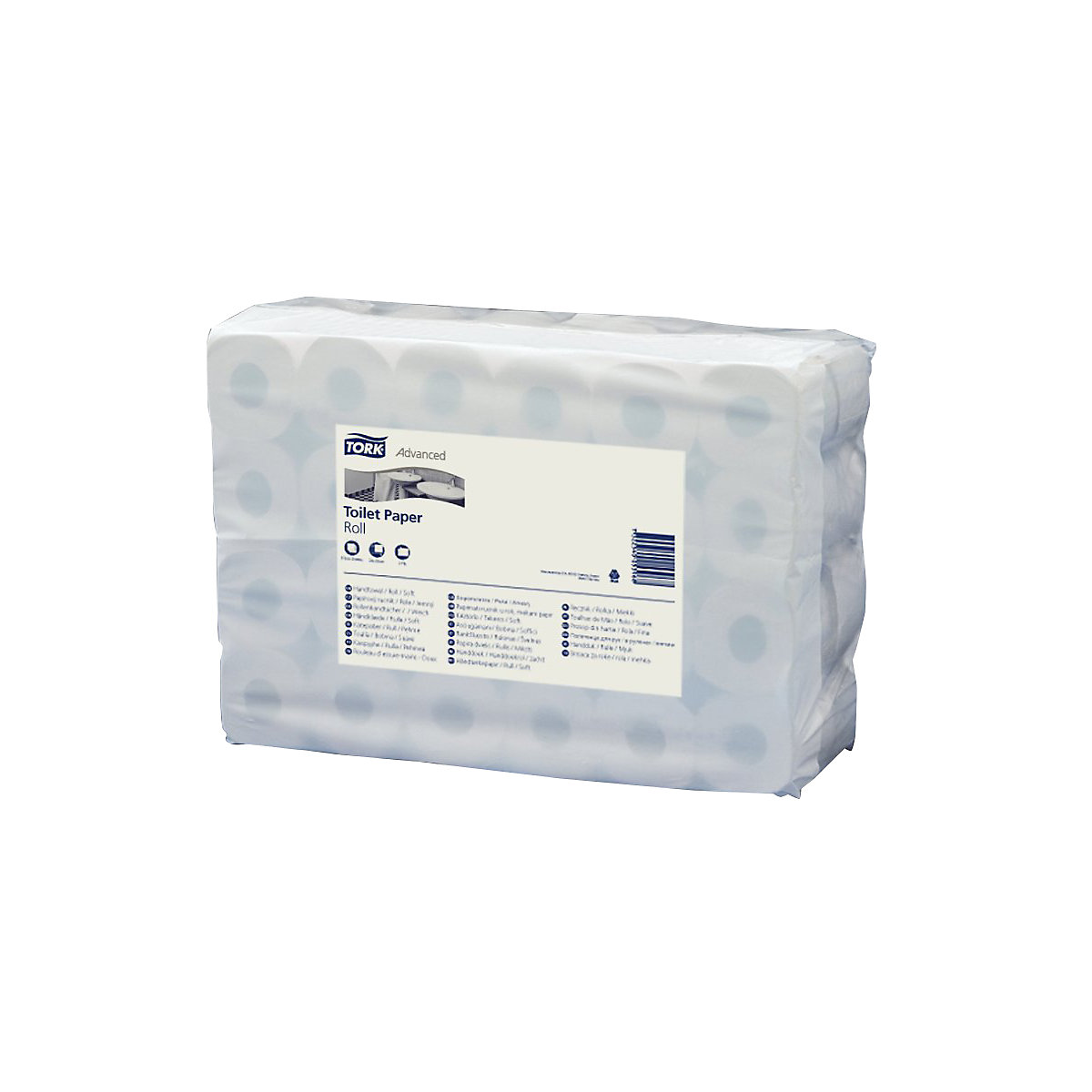 Tork Toilettenpapier Standard Haushaltsrolle Tissue 2 Lagig Weiss Ve 64 Rollen A 250 Blatt Kaiser Kraft Deutschland