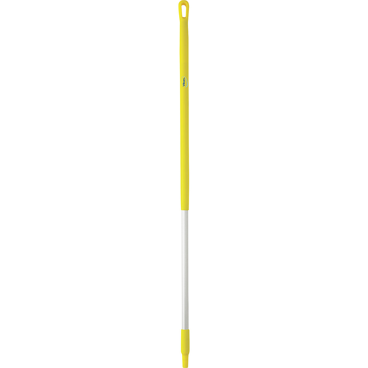 Aluminiumstiel, ergonomisch Vikan, Ø 31 mm, Länge 1310 mm, VE 10 Stk, gelb-4