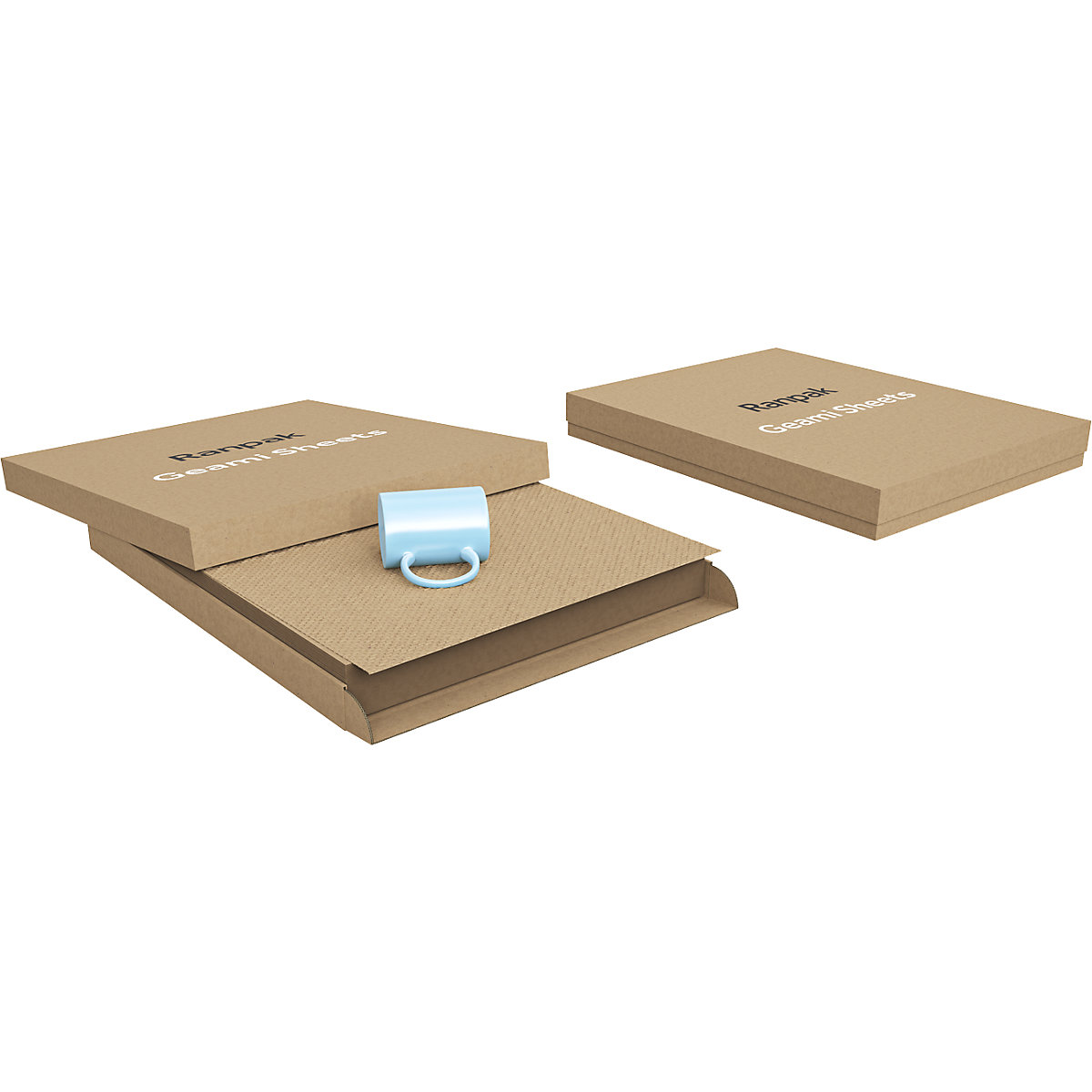 Rembourrage papier Geami EX Mini, boîte distributrice (Illustration du produit 2)-1
