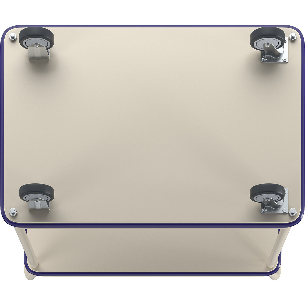 Mesa industrial com rodas (Imagem do produto 5)-4