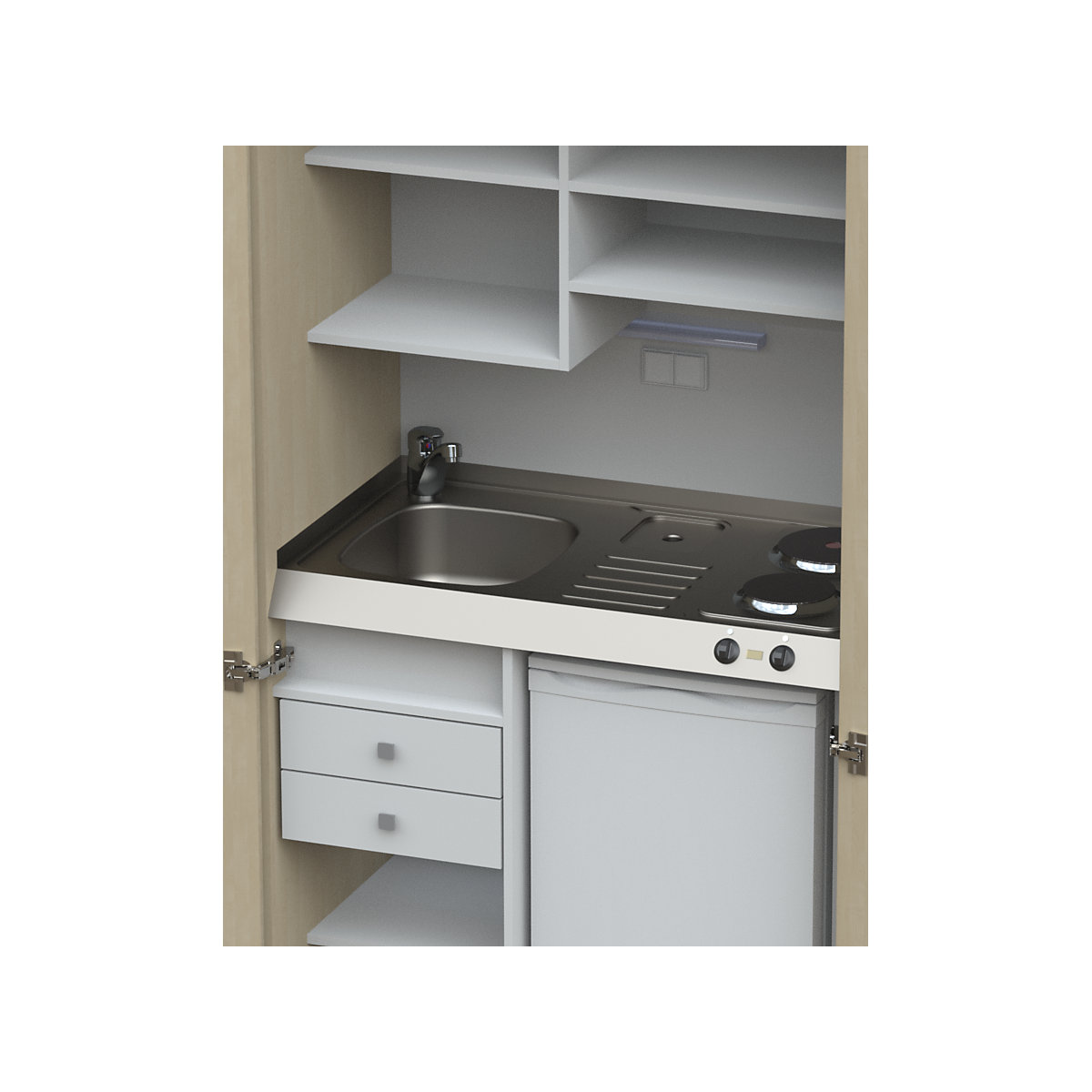 Cozinha-armário com portas de batentes (Imagem do produto 22)-21